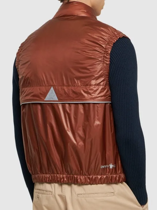 Moncler Grenoble   Ollon nylon down vest 