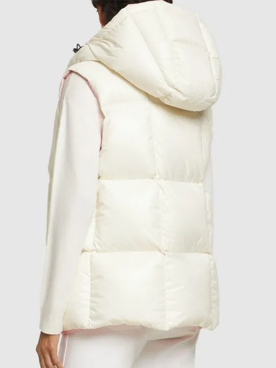 Moncler   Luzule nylon laqué down vest 