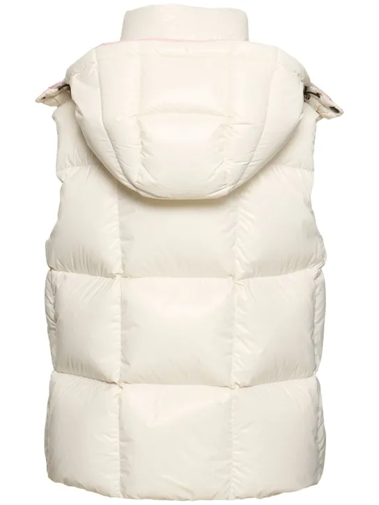 Moncler   Luzule nylon laqué down vest 