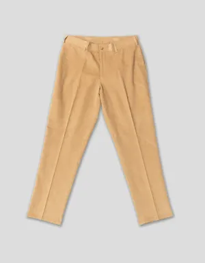 NARROW WALE CORDUROY TROUSERS - TAN