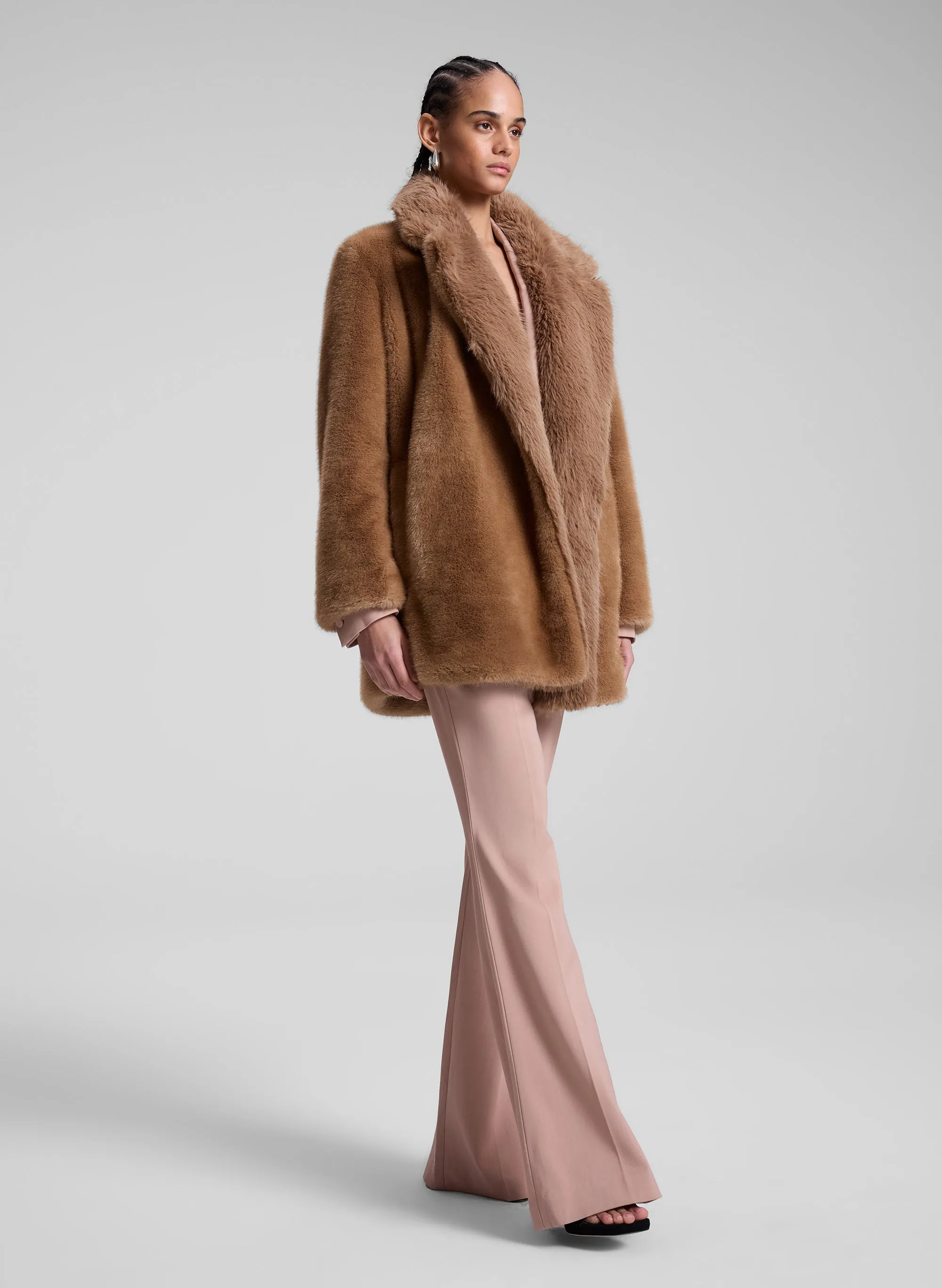 Nina Faux Fur Coat