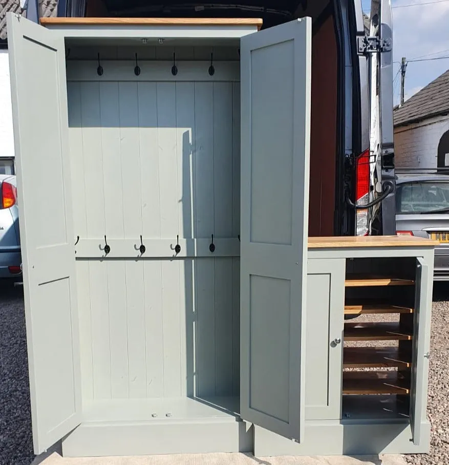 No 3 Combination. **4 Door Combination Coat and Shoe Storage Cupboard 📢 ADD TO CART to UNLOCK TODAYS DEAL