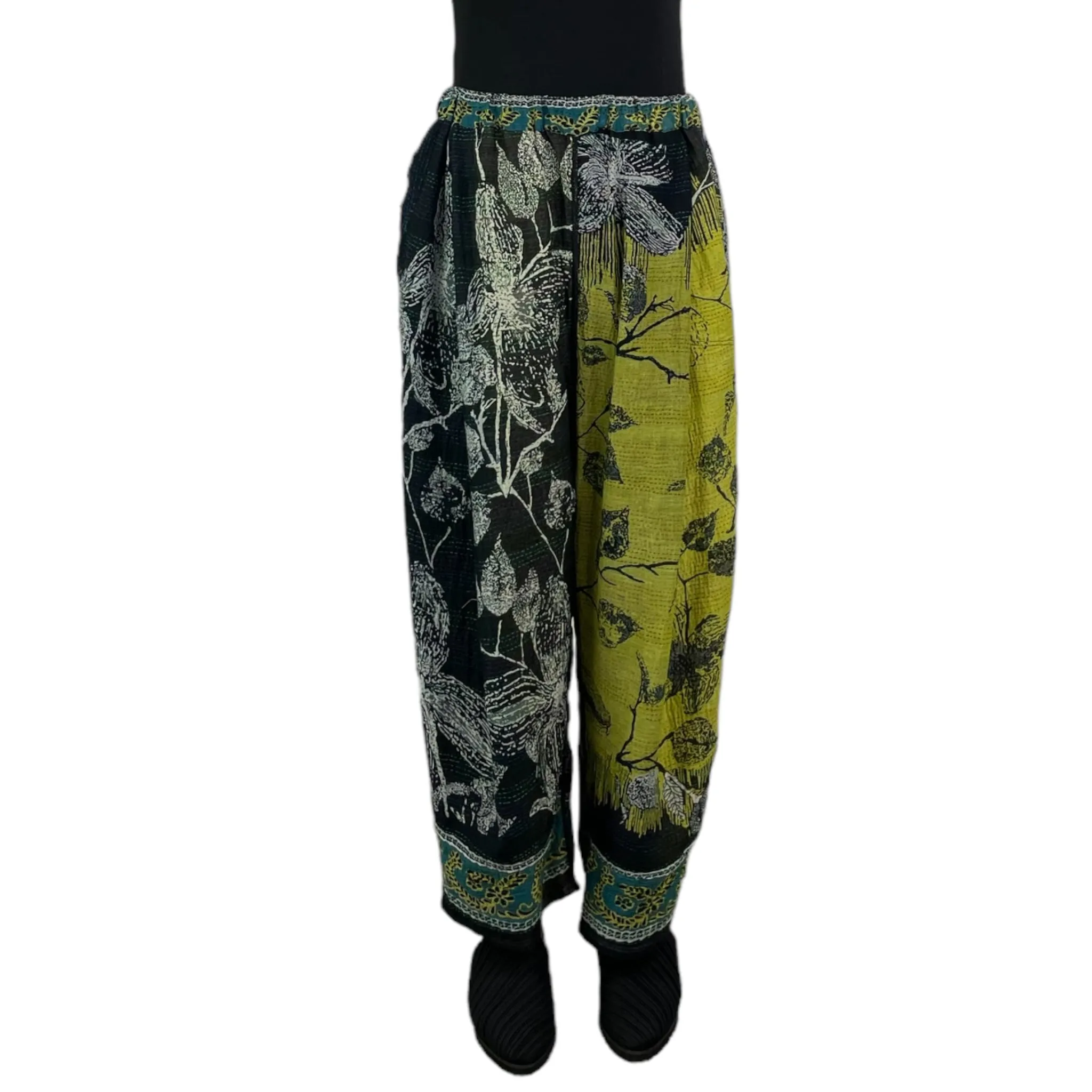 ORGANIC LEAVES BAGGY PANT