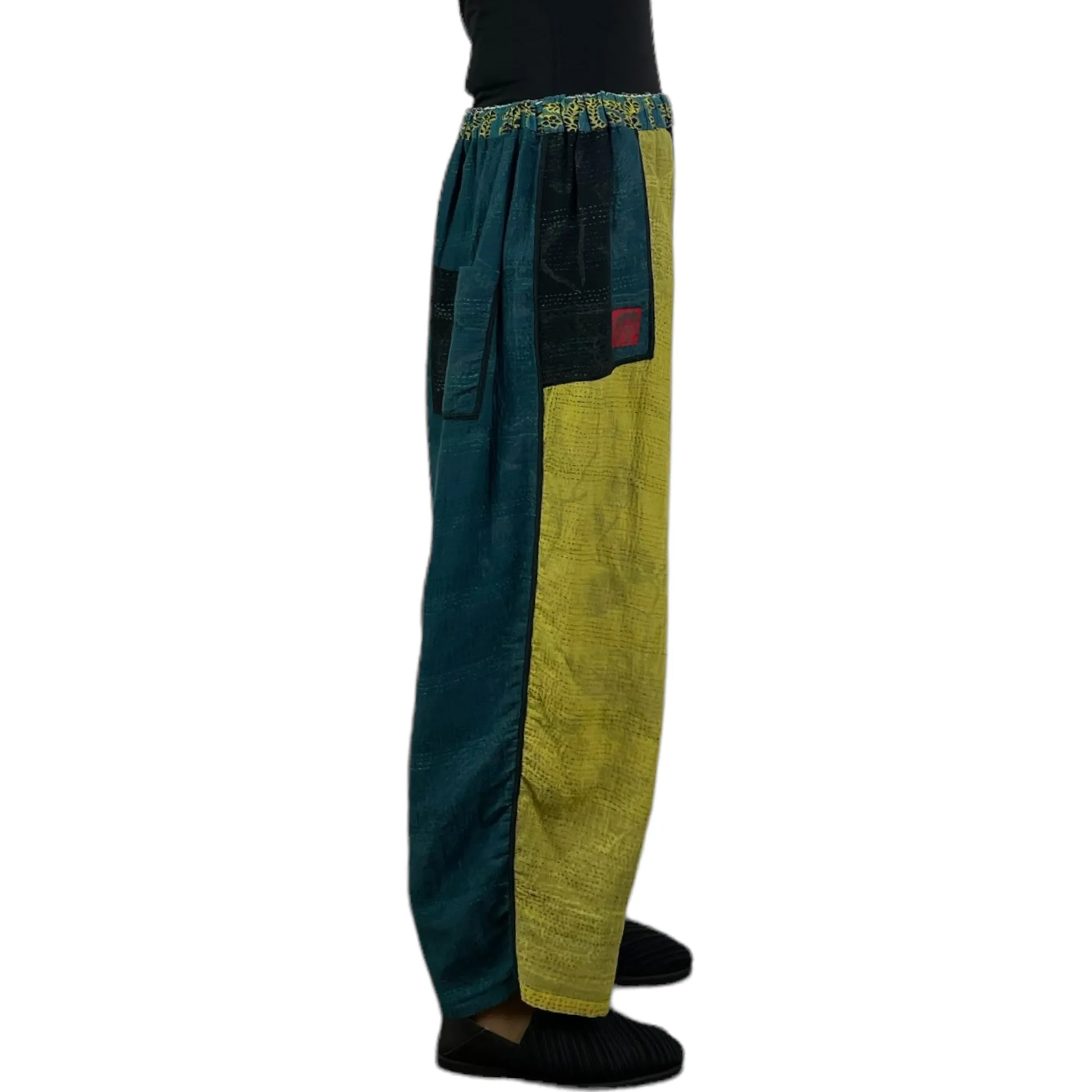 ORGANIC LEAVES BAGGY PANT