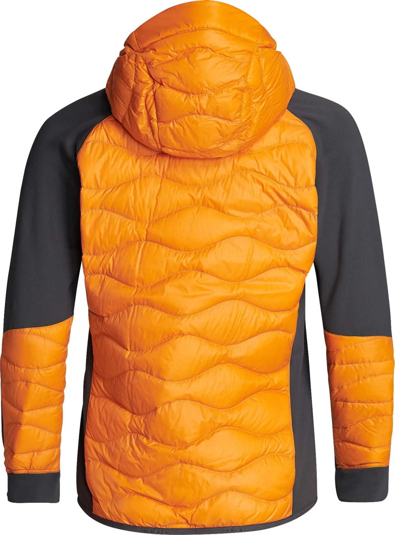 Peak Performance Men&#x27;s Helium Down Hybrid Hood Orange Ochre | Buy Peak Performance Men&#x27;s Helium Down Hybrid Hood Orange Ochre here | Outnorth