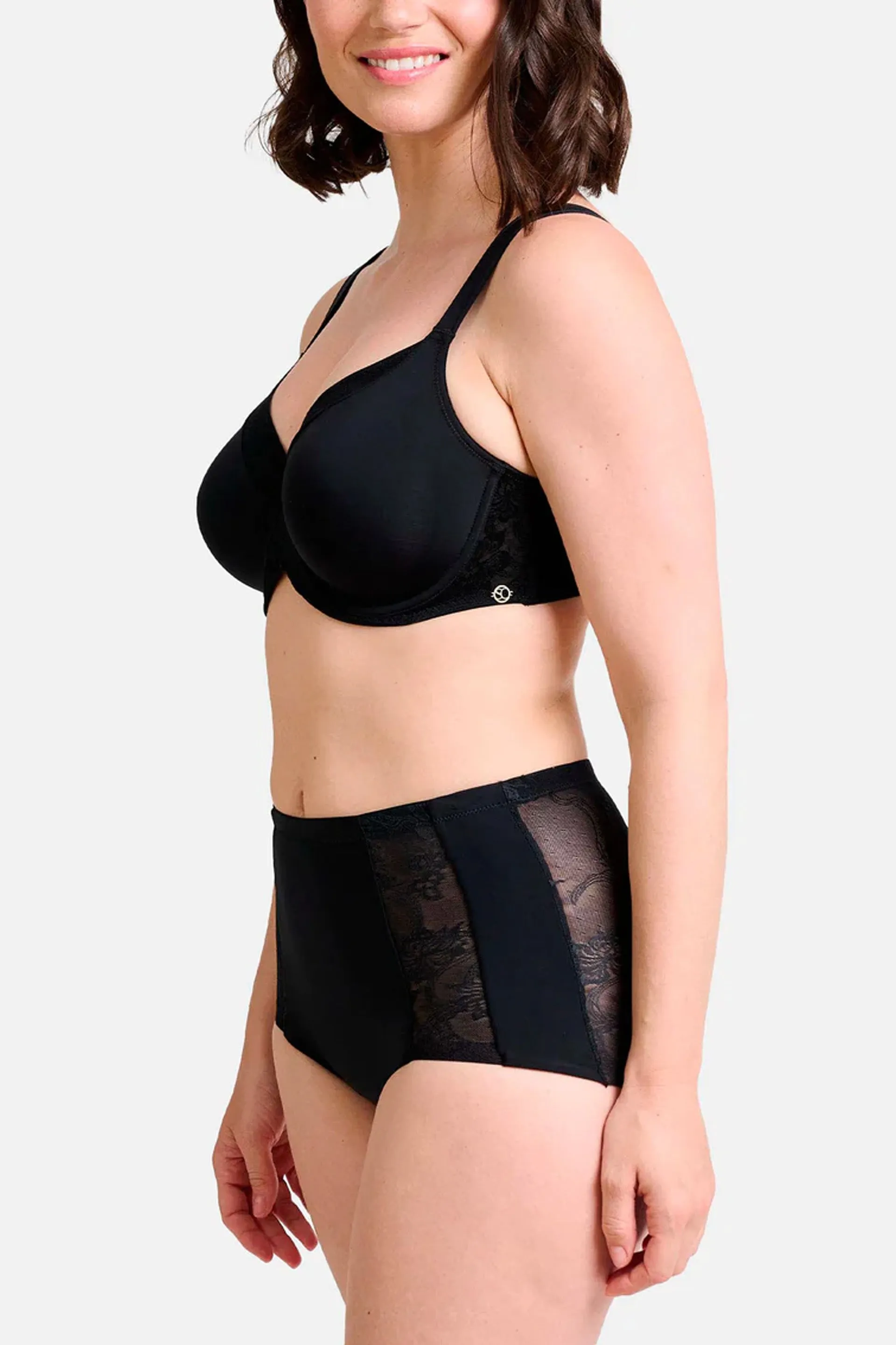 Perfect Shape Minimizer Bra Black