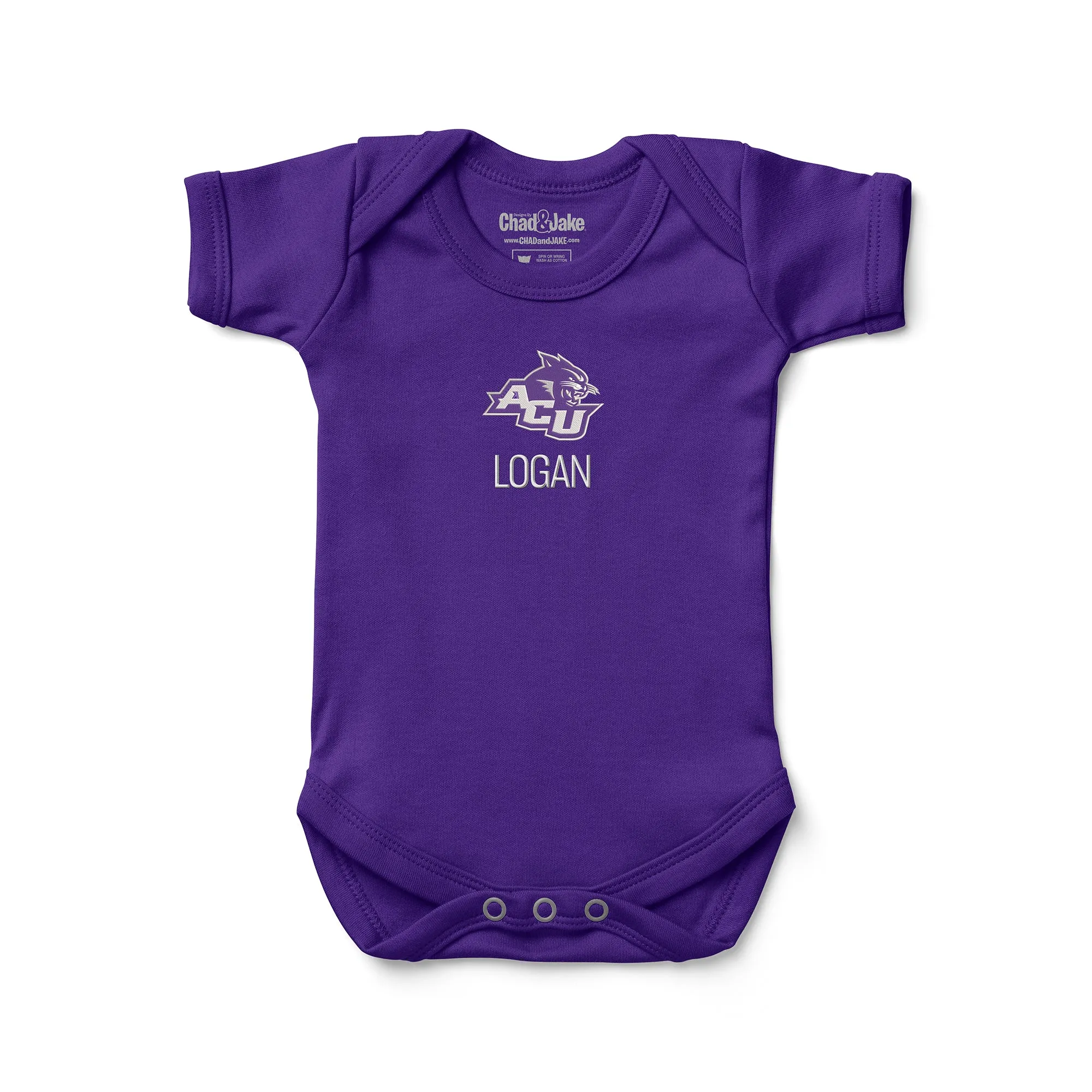 Personalized Abilene Christian University Wildcats Bodysuit