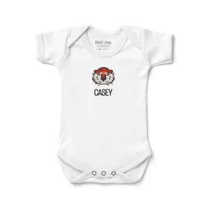 Personalized Auburn Tigers Aubie Bodysuit