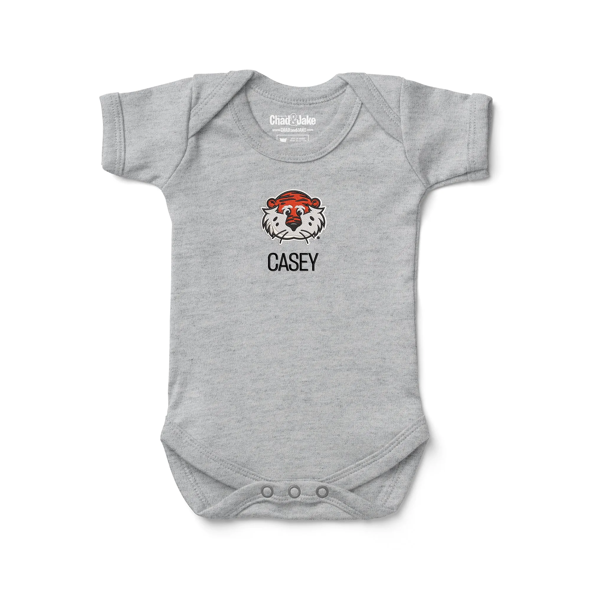 Personalized Auburn Tigers Aubie Bodysuit