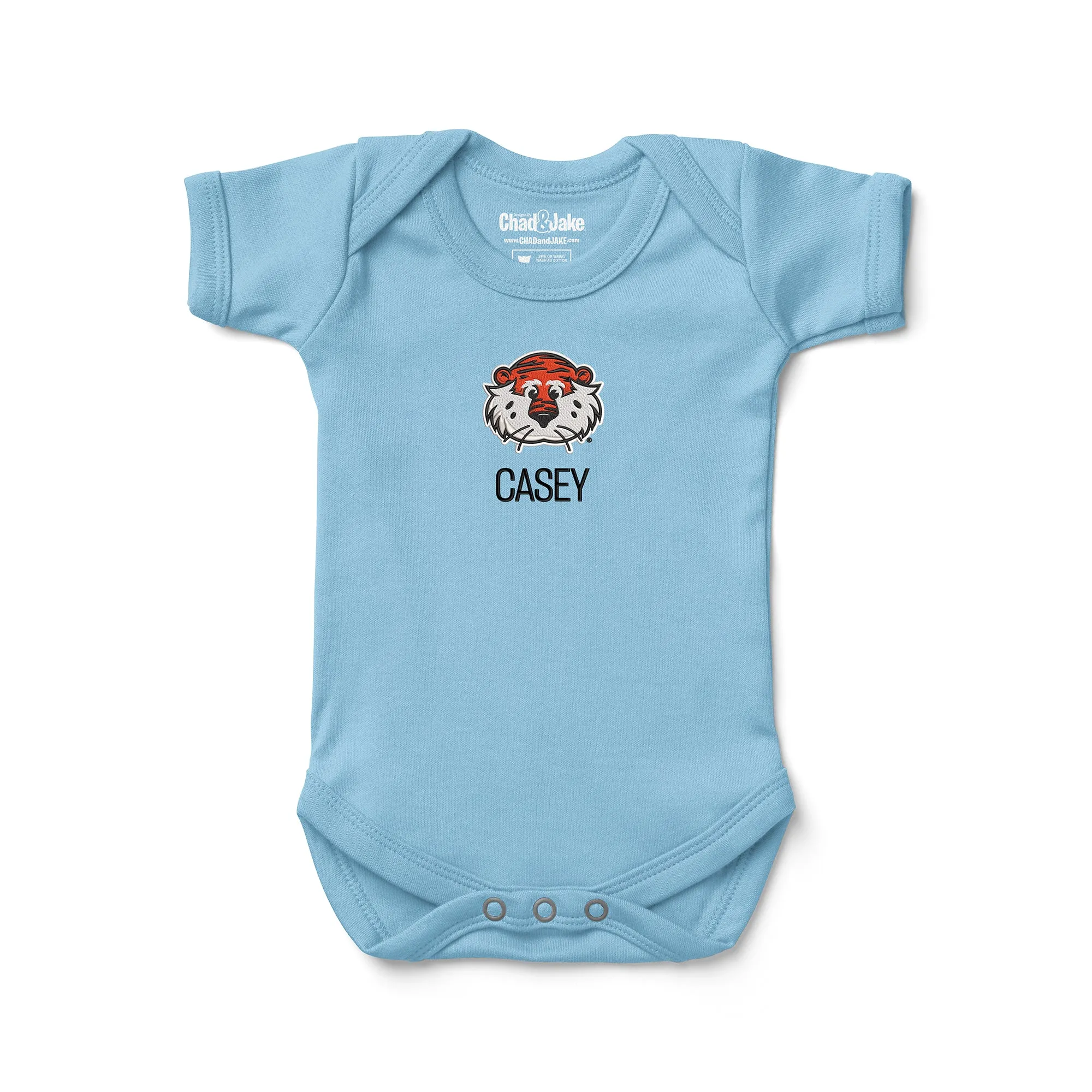 Personalized Auburn Tigers Aubie Bodysuit