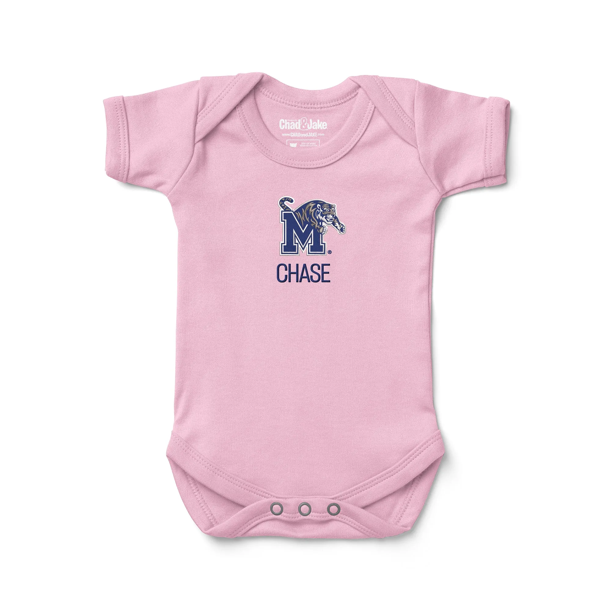 Personalized Memphis Tigers Bodysuit