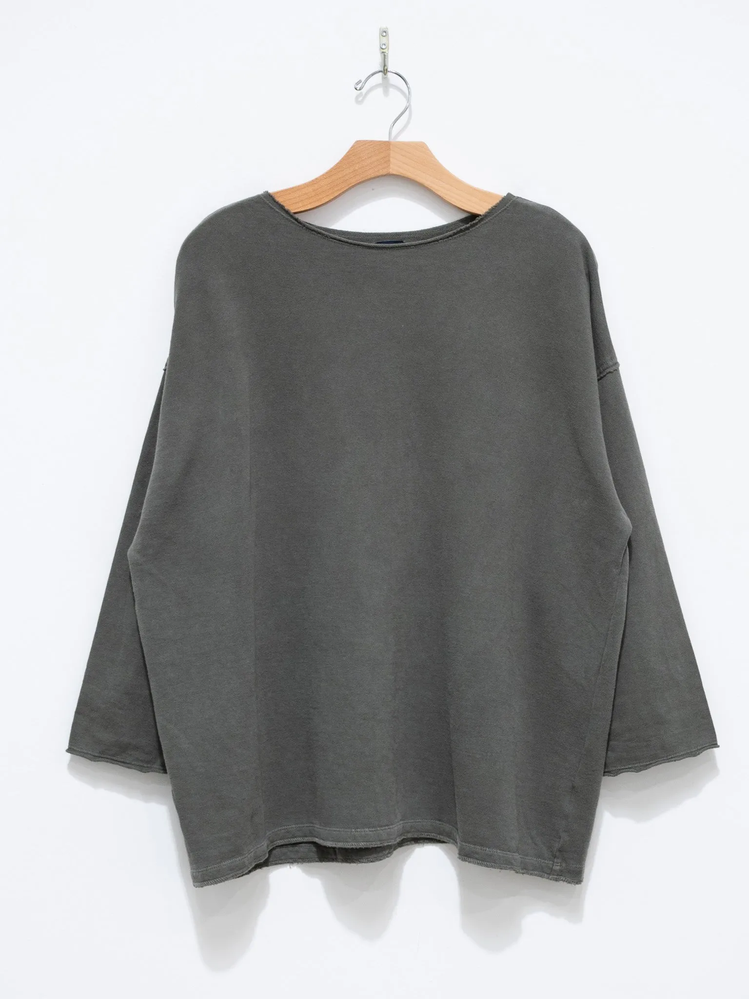 Pigment Dyed Crewneck Pullover - Charcoal