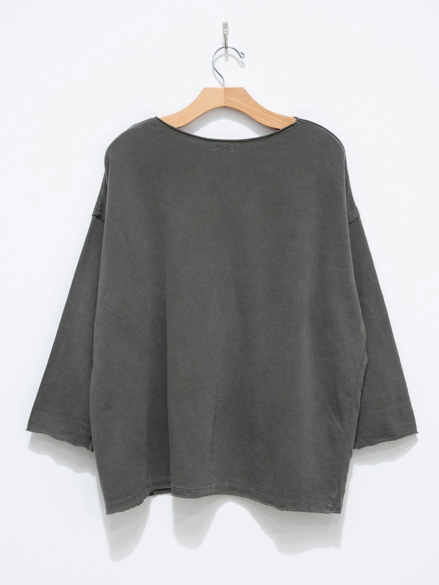 Pigment Dyed Crewneck Pullover - Charcoal