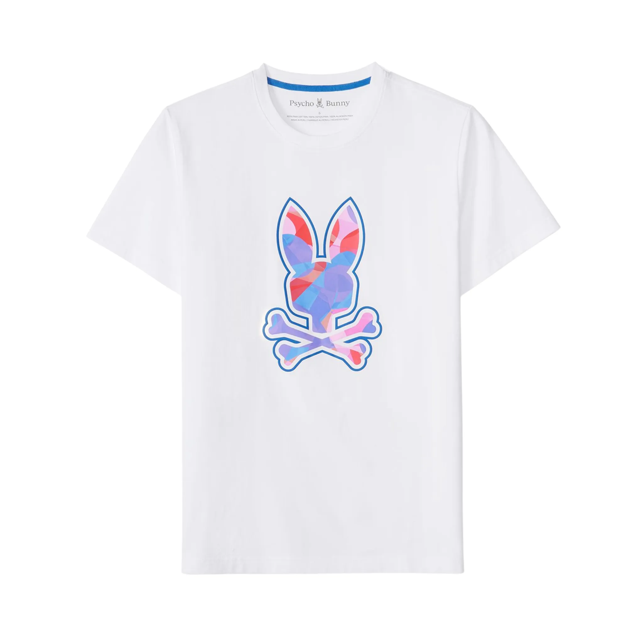 Psycho Bunny Norridge Graphic Tee (White)