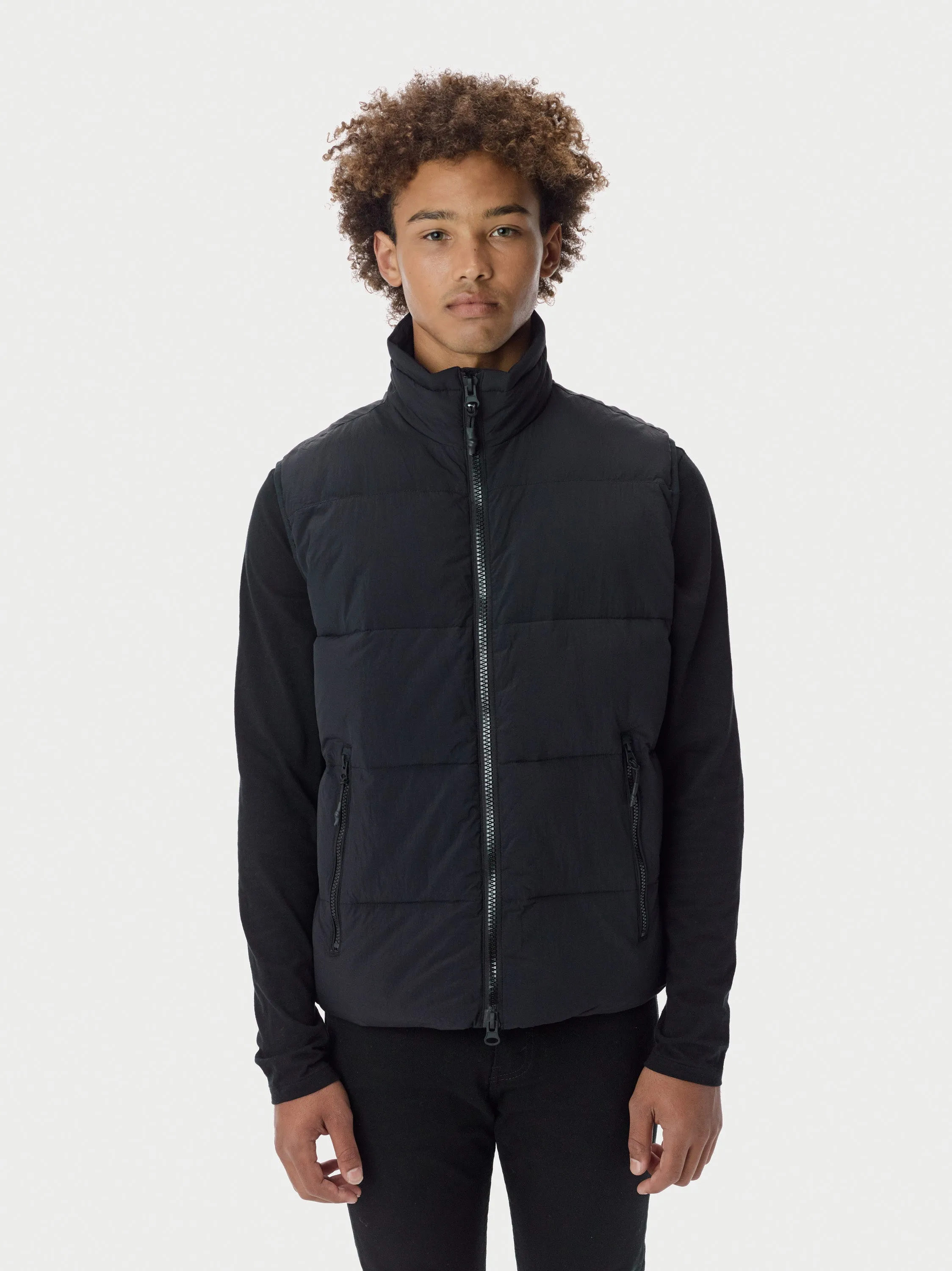 Puffer Vest - Black