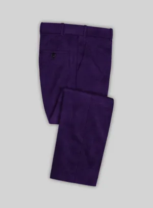 Purple Velvet Pants