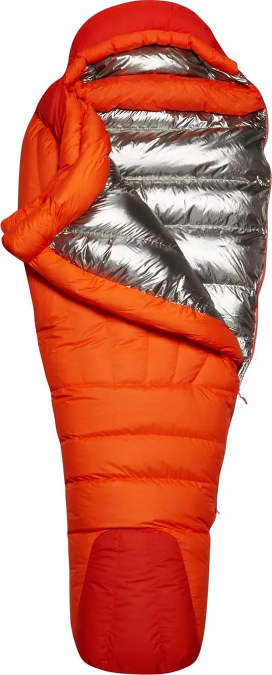 Rab Andes Infinium 800 Down Sleeping Bag (-23C) Atomic | Buy Rab Andes Infinium 800 Down Sleeping Bag (-23C) Atomic here | Outnorth