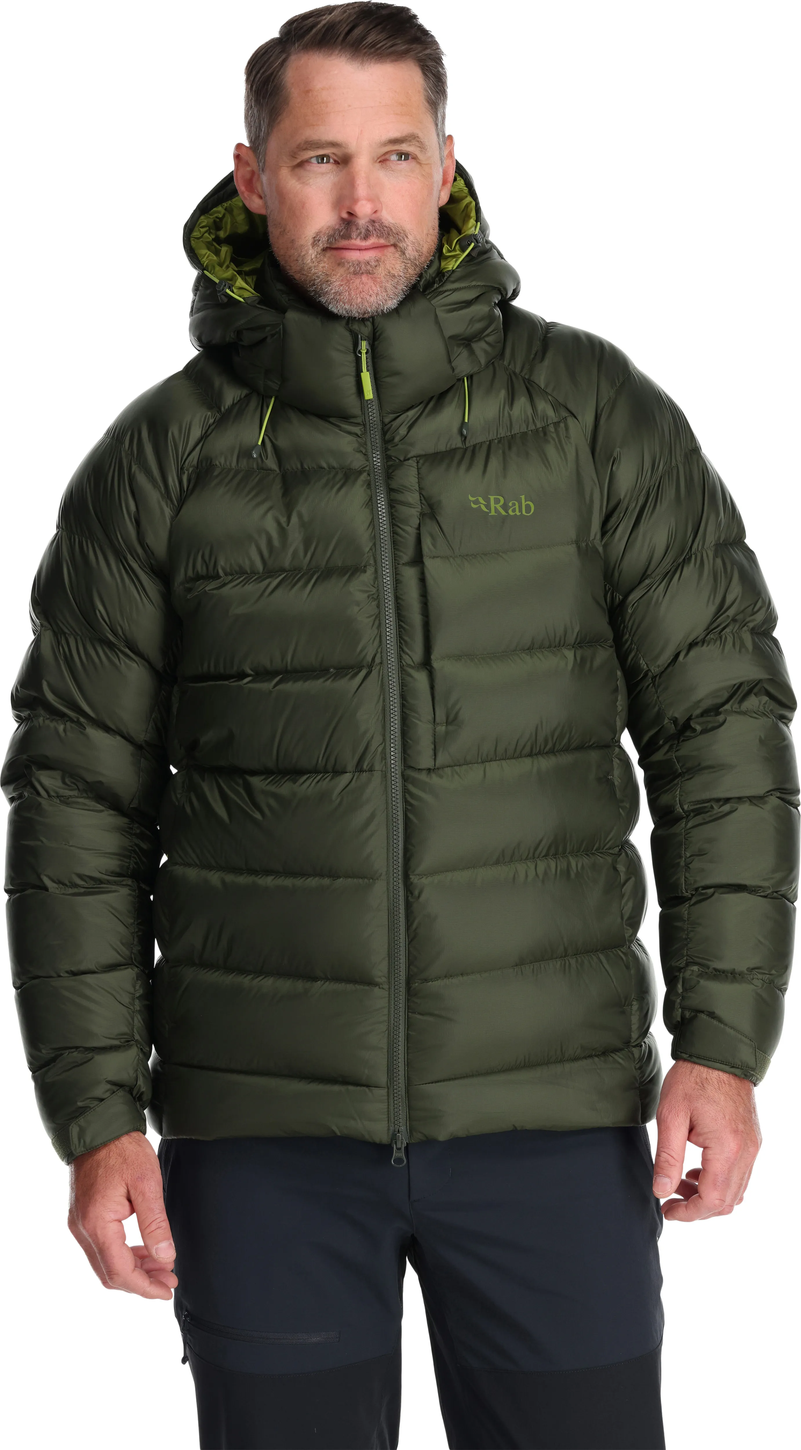 Rab Men&#x27;s Axion Pro Down Jacket Army | Buy Rab Men&#x27;s Axion Pro Down Jacket Army here | Outnorth