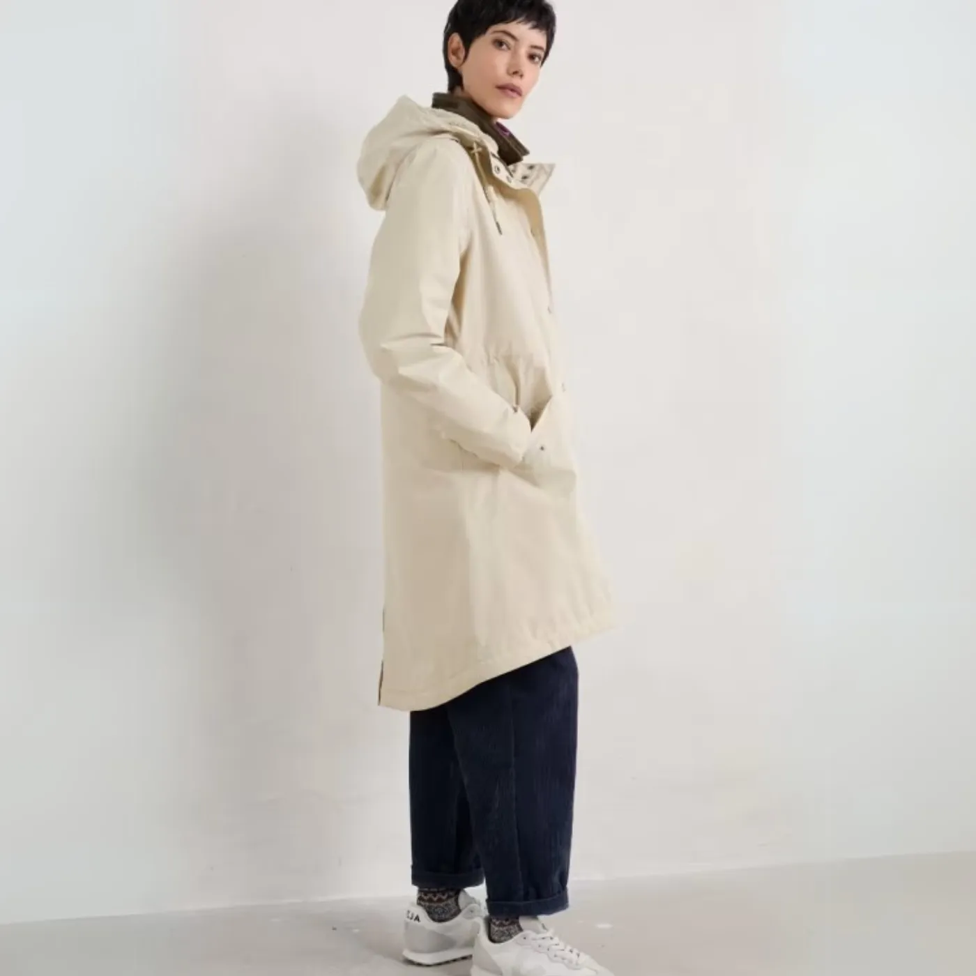 Seasalt Plant Hunter Waterproof Parka Coat | Aran