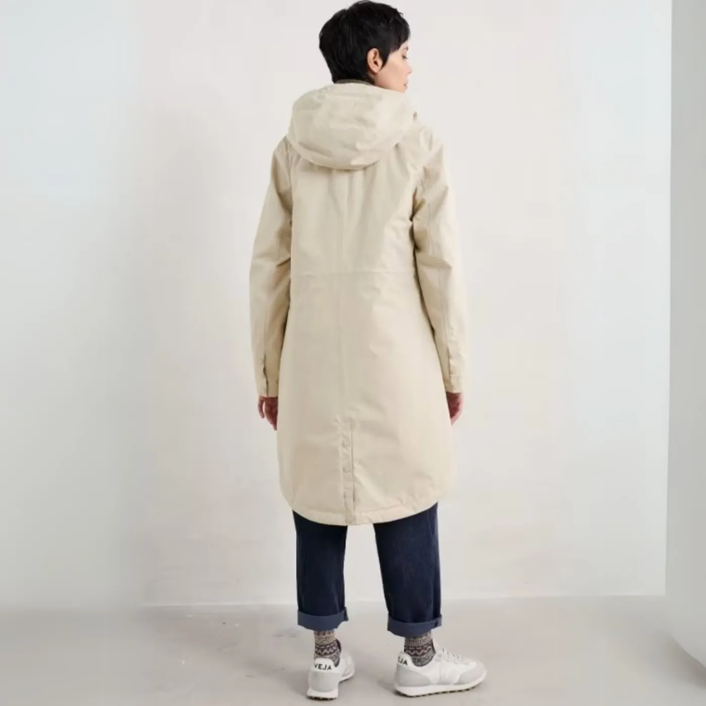 Seasalt Plant Hunter Waterproof Parka Coat | Aran