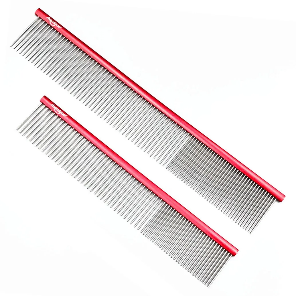 Shernbao Butter Comb 18.7cm - Red