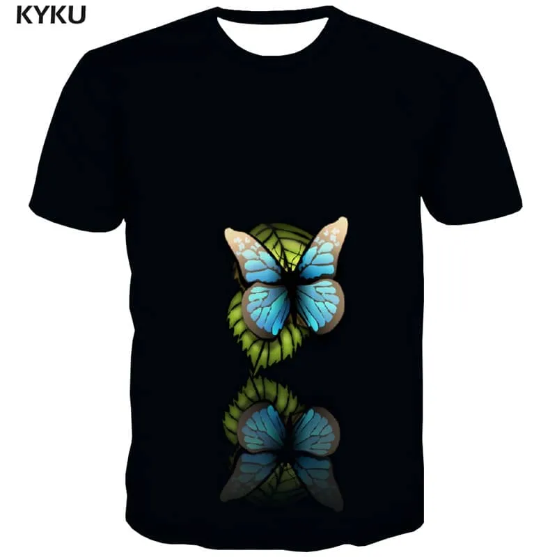 shirt insect plant Funny 3D t shirt Cool art costume men beautiful