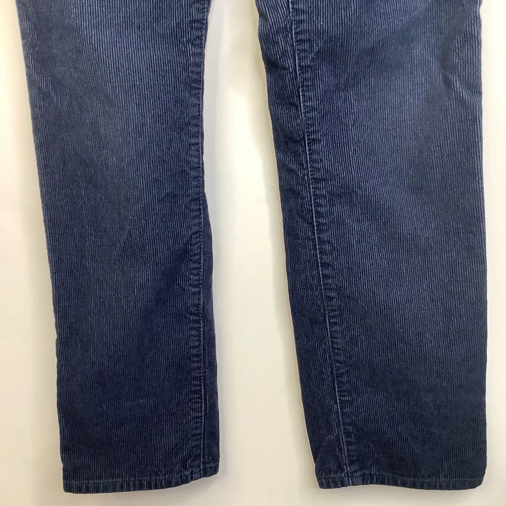 Size 12: Gap Blue Corduroy Pants