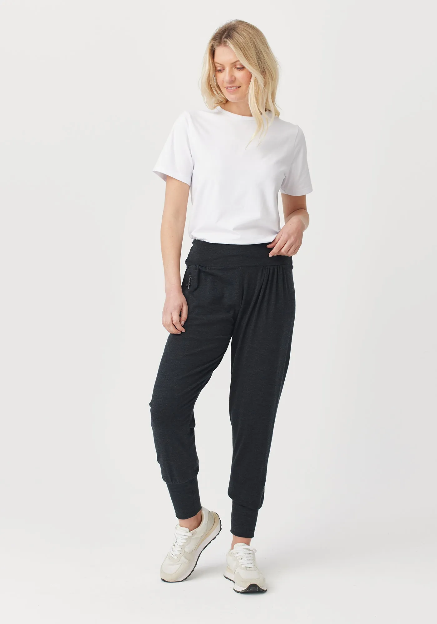 Slouchy Zip Pants