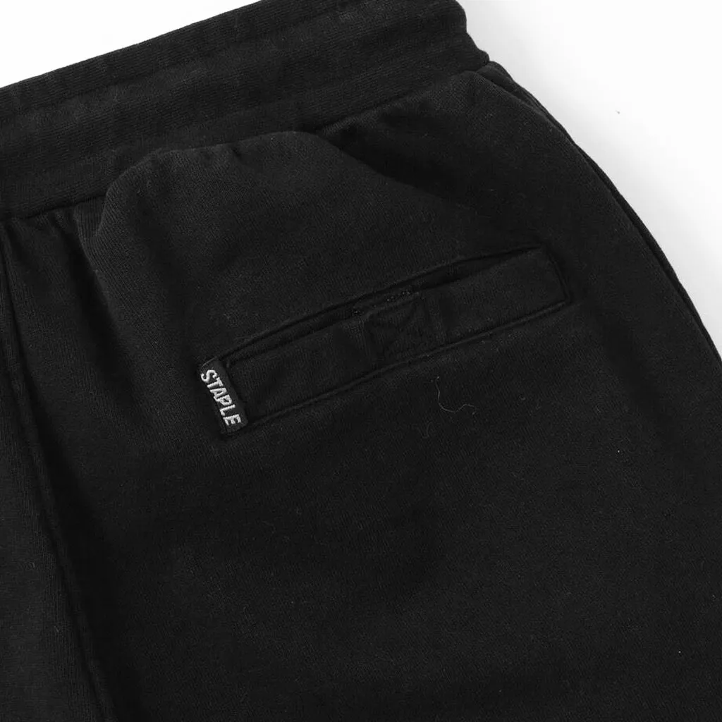 Staple Pigeon Garment Wash Sweatpants Black