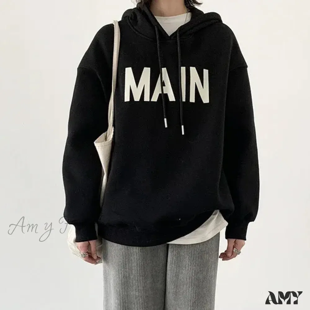 Streetwear Casual Cozy Comfortable Loose Trendy Stylish Elegant Hoodies