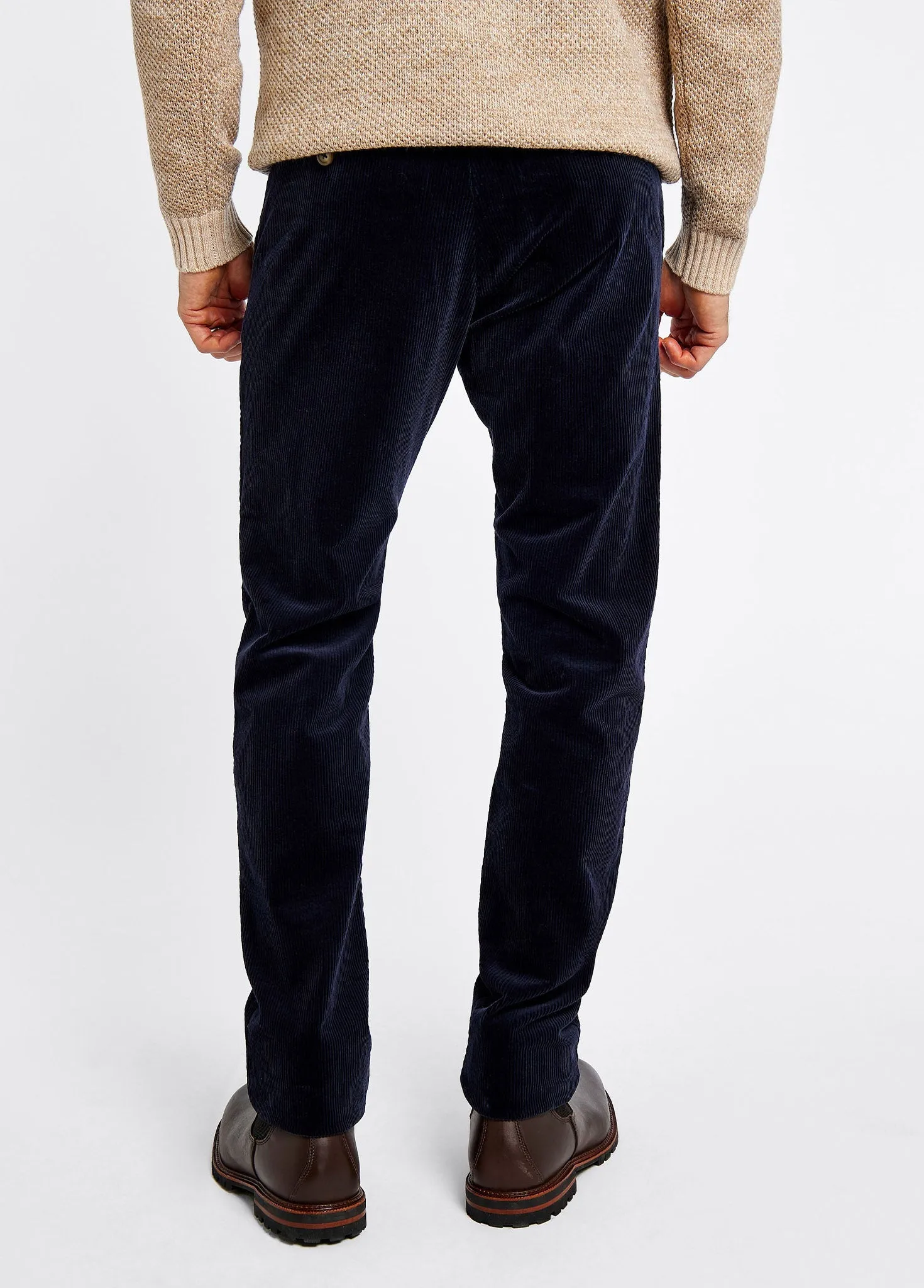 Stride Men's Corduroy Trousers 32in inseam - Navy