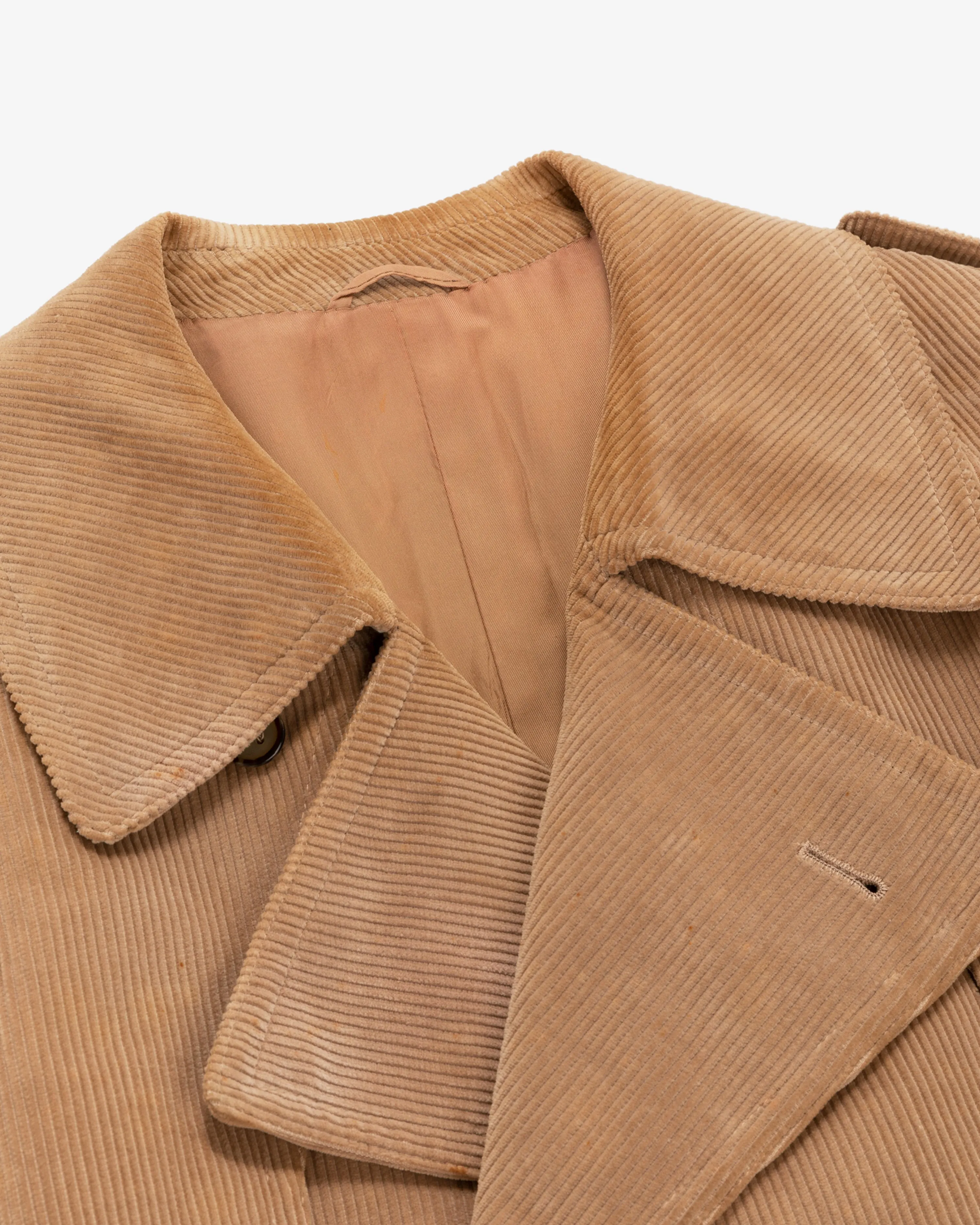 Tailor Made Corduroy Trench Coat