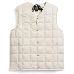 Taion V Button Down Vest - Off White