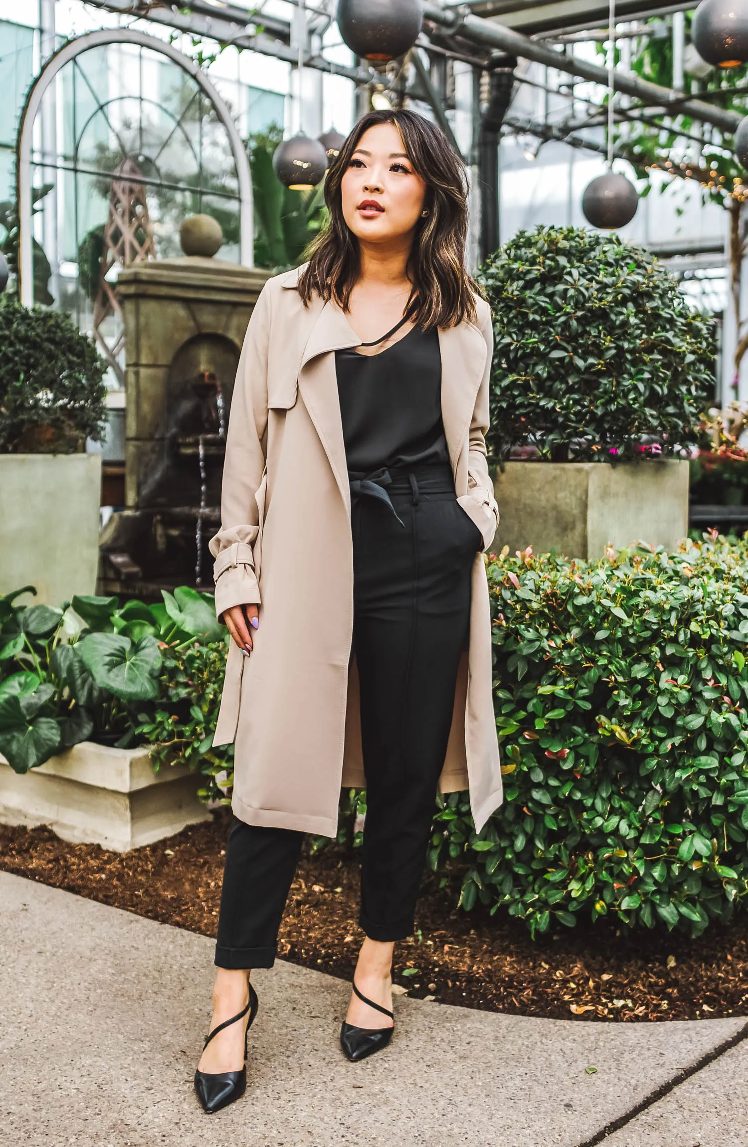 The Audrey Belted Trench Coat FINAL SALE