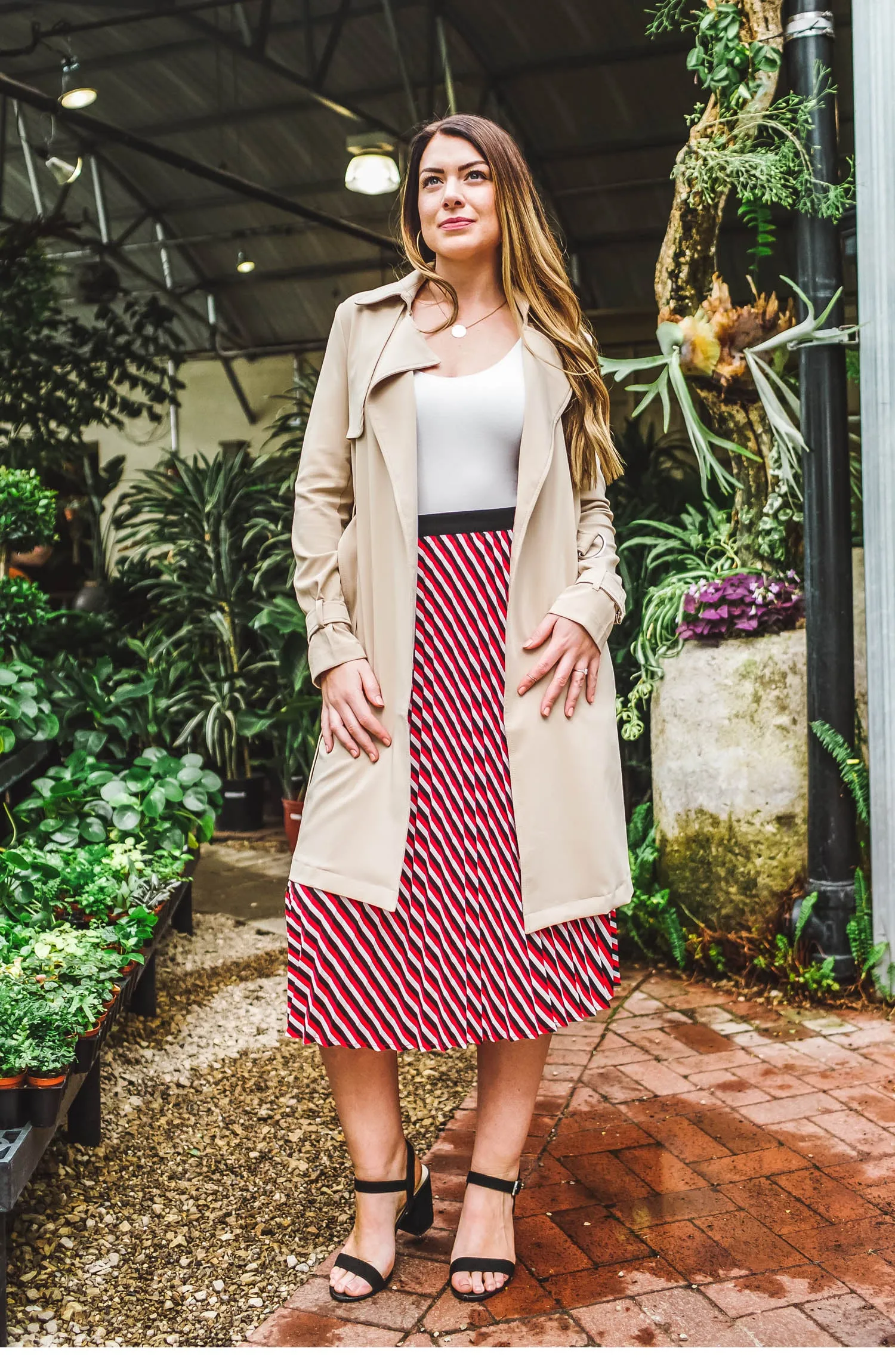 The Audrey Belted Trench Coat FINAL SALE