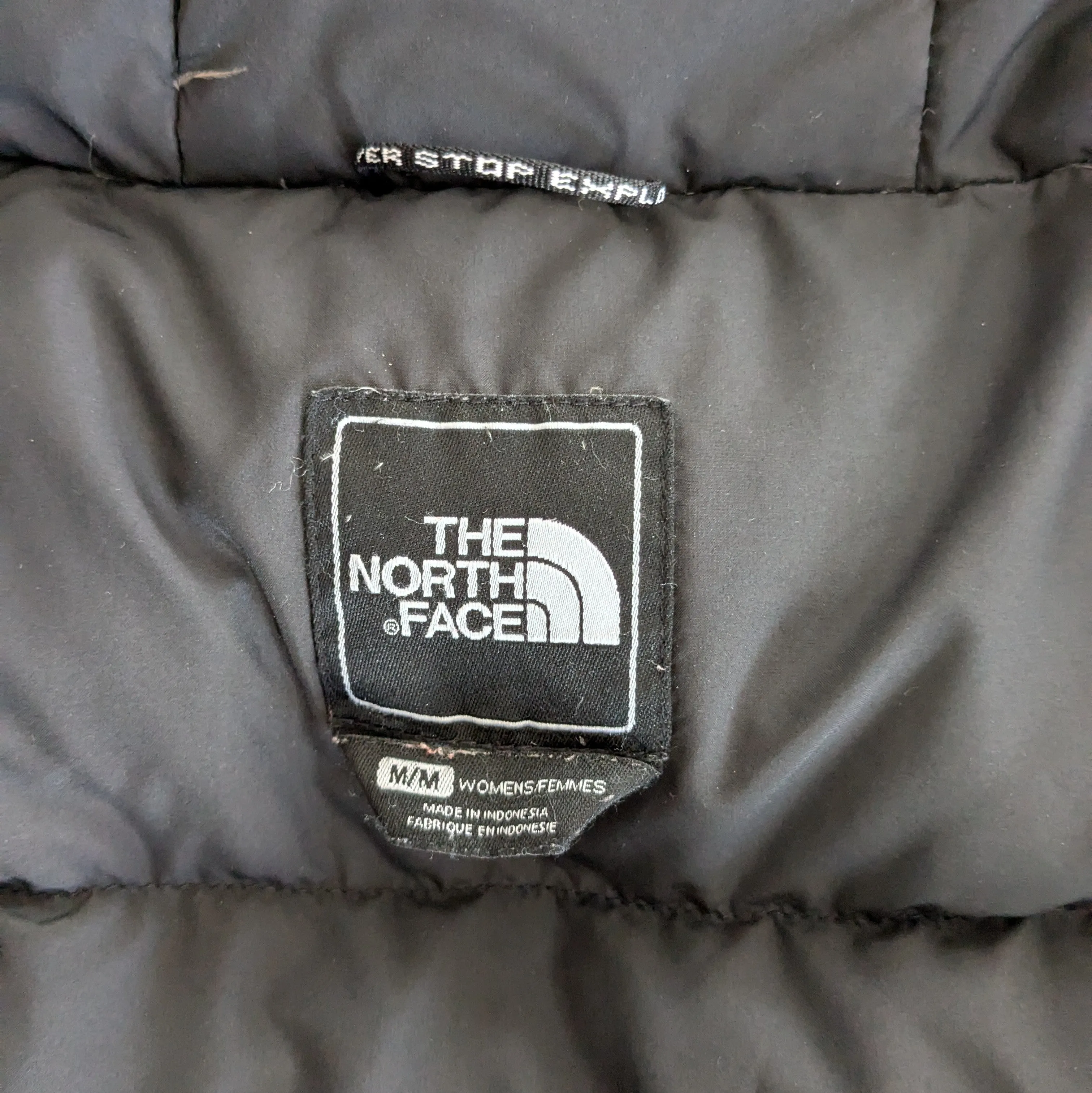 The North Face Long Puffer Coat Size Medium