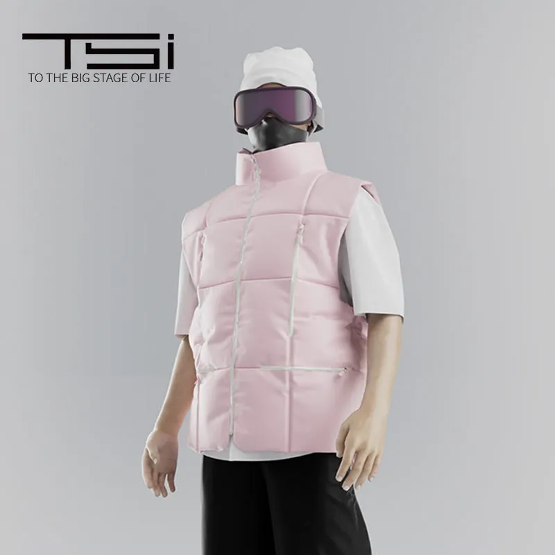 TSI Pink Puff Down Mid-Layer