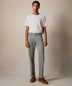 Vintage Straight Fit 5-Pocket Corduroy Pant in Soft Sage