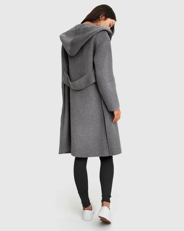 Walk This Way Wool Blend Oversized Coat