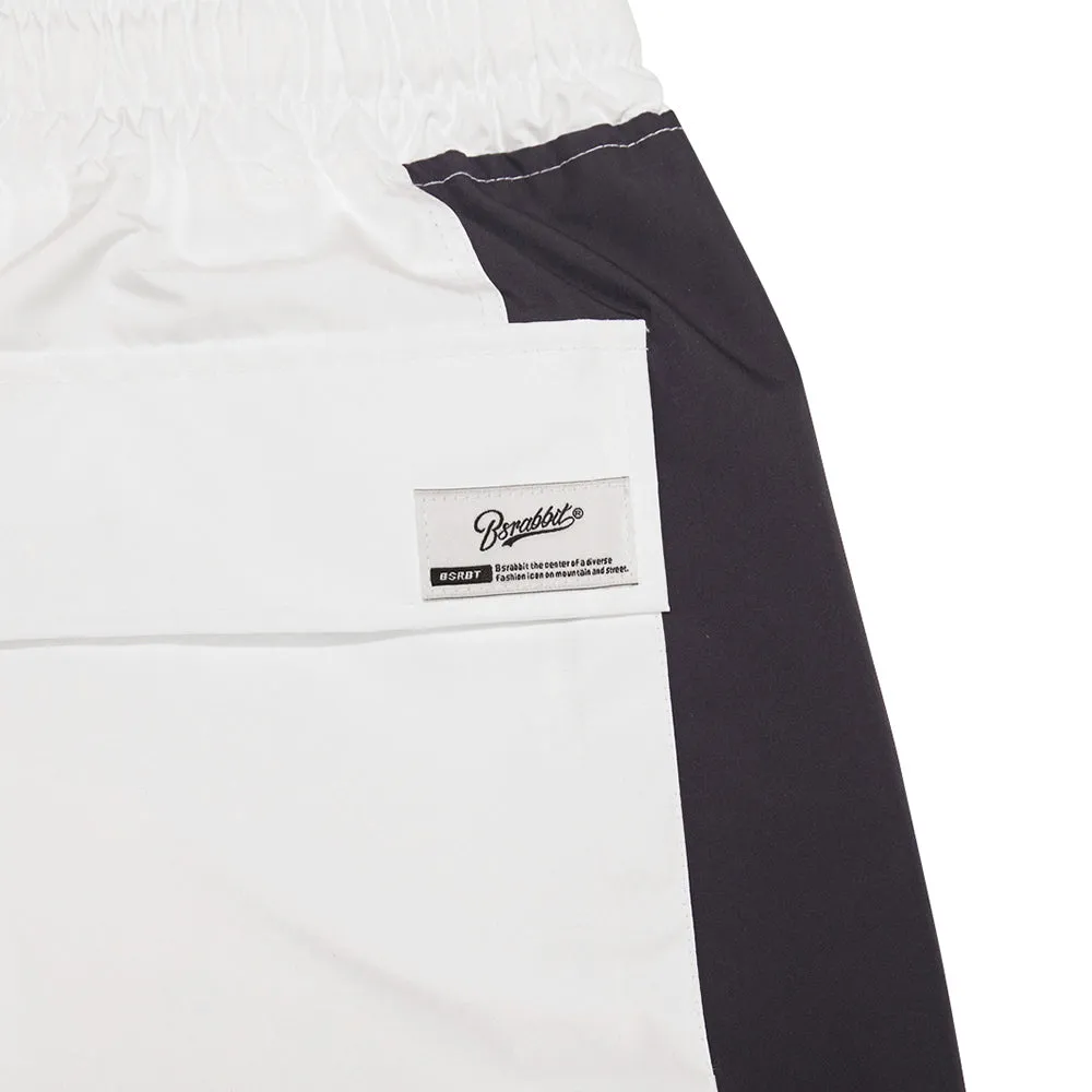 WD CROSS BOX TRACK PANTS WHITE