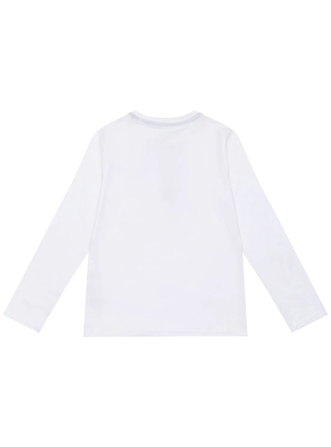 White Henley Long Sleeves T-Shirt