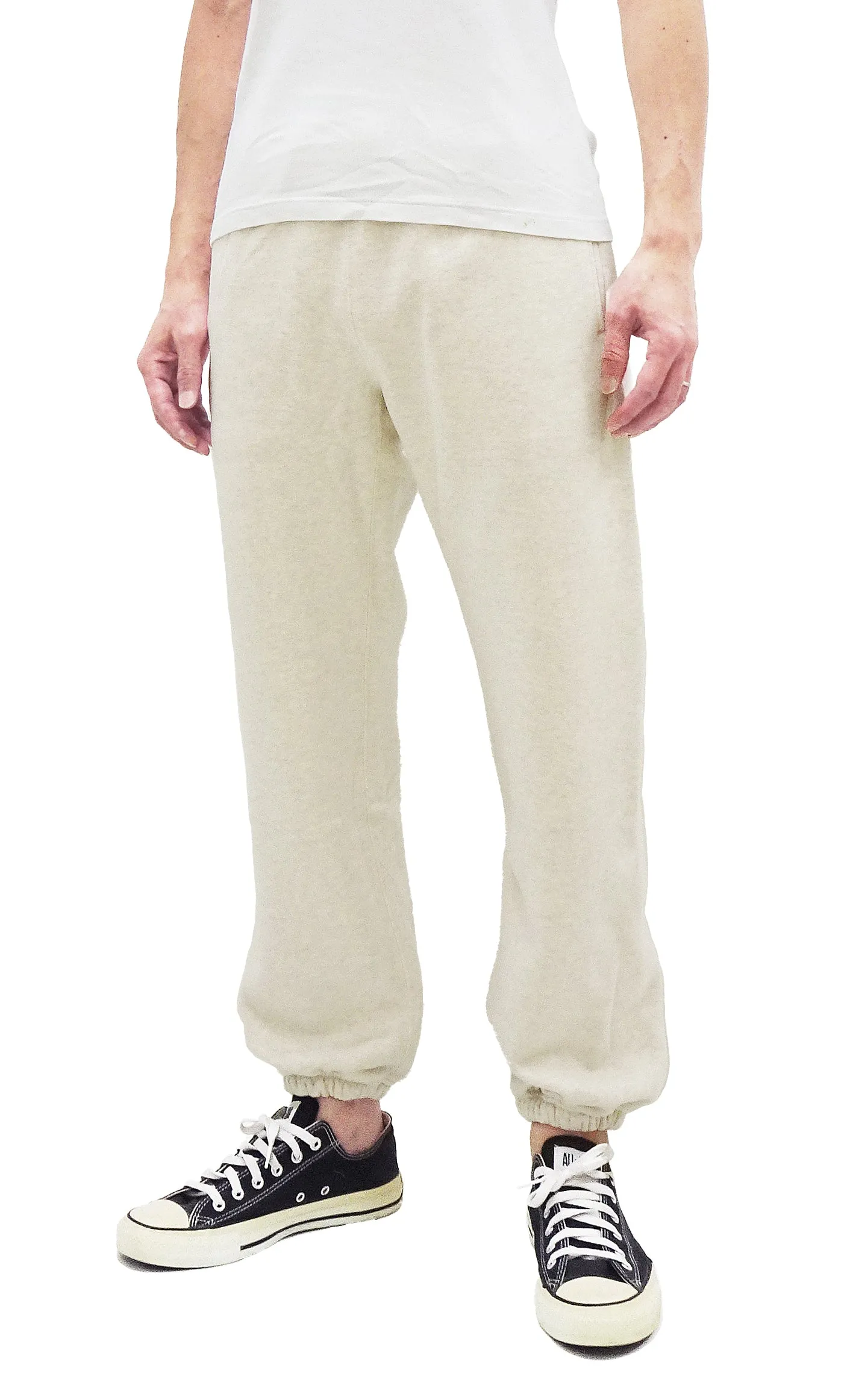 Whitesville Sweatpants Men's Drawstring Waist Sweatpants with Elastic Cuff WV49036 131 Oatmeal