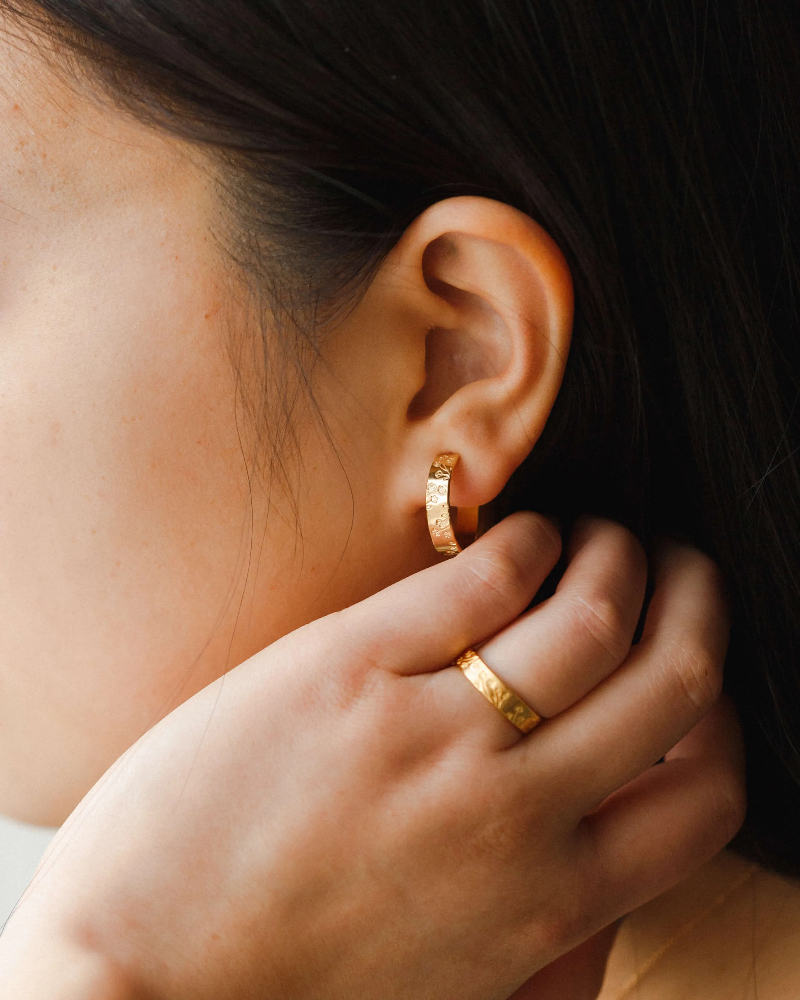 Wildflower Hoops