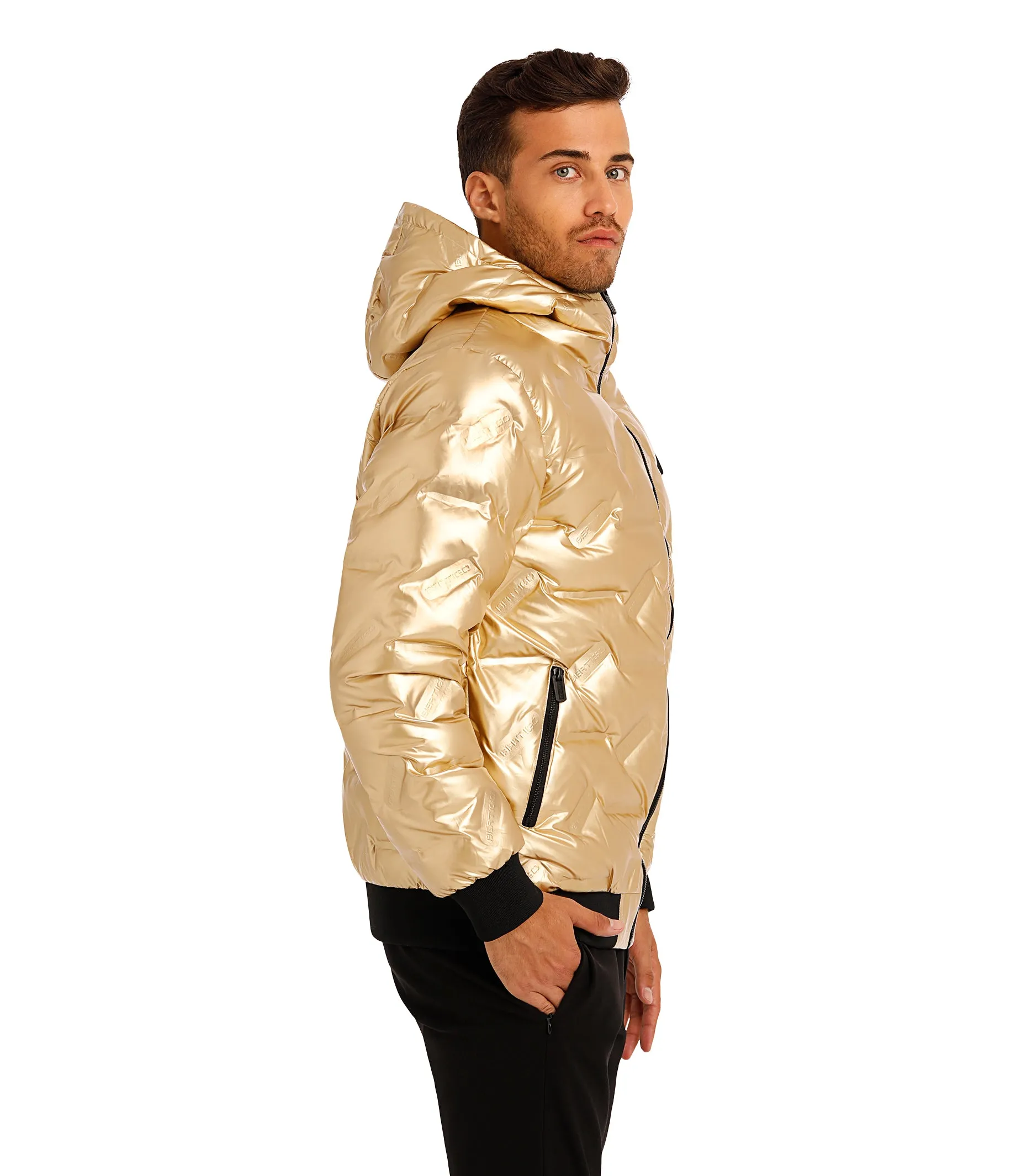 WOLF GOLD DOWN FILLED COAT